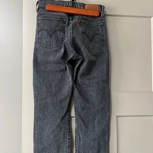 COPY - Levis Faded Black Wedgie Straight Jeans